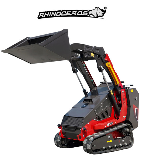 Minicargadora compacta de orugas Rhinoceros KS925 500 KG 16 HP