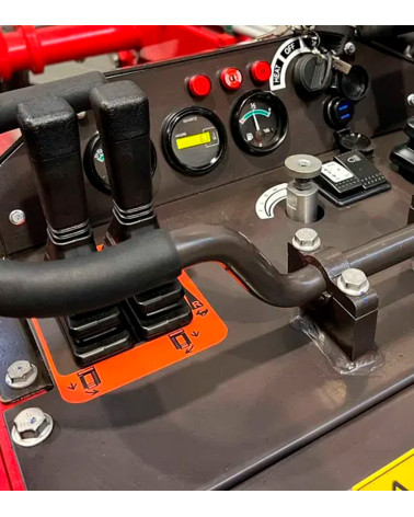 Minicargadora compacta de orugas Rhinoceros KS925 500 KG 16 HP