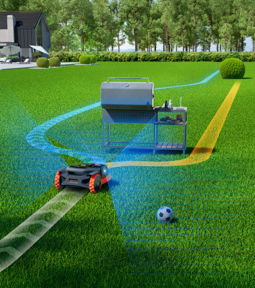 Robot cortacésped Segway Navimow X390E 10.000 m²