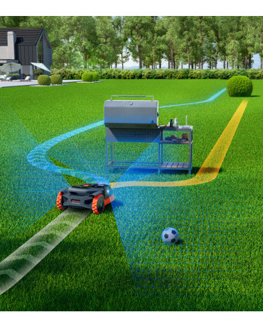 Robot cortacésped Segway Navimow X390E 10.000 m²