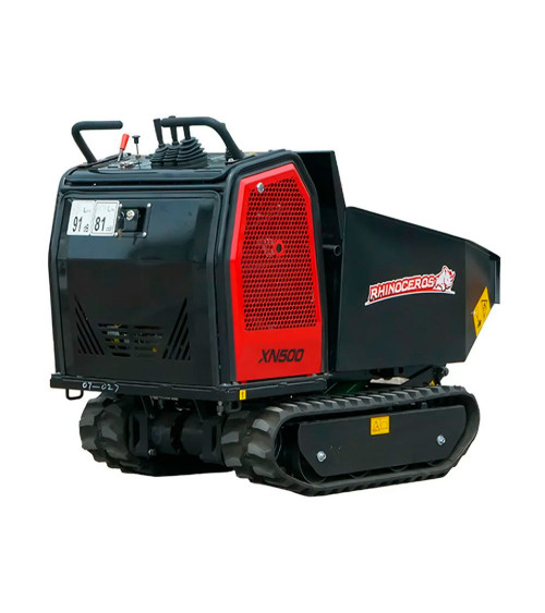 Mini Dumper / Carretilla de orugas 10 HP 500 kg Rhinoceros