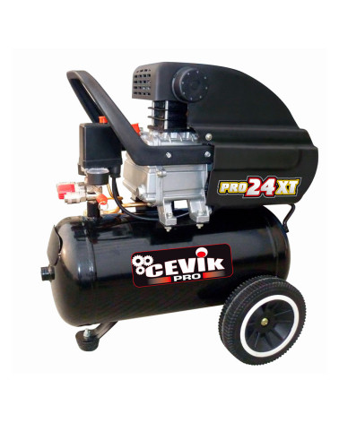 Compresor 24lt 2,5HP 9 Bar Cevik Pro