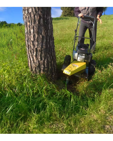 Desbrozadora de ruedas con hilo ECOTECH BT 60 Honda 200 cc