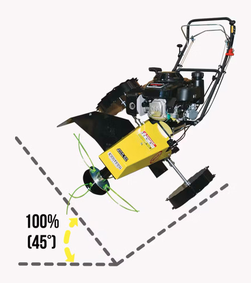 Desbrozadora oscilante de ruedas ECOTECH DCS 60 Swing Top Honda 160 cc