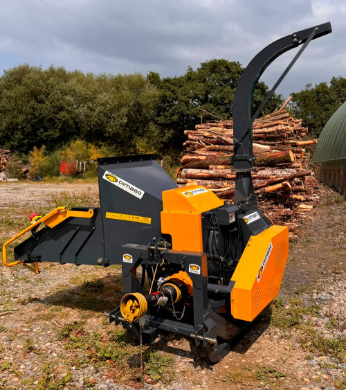 Biotrituradora profesional para tractor Dimago con anti-stress (80 a 120 cv)
