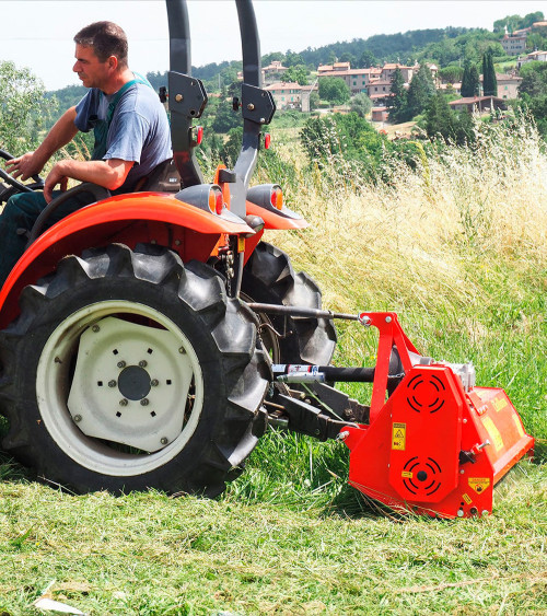 Desbrozadora - trituradora Del Morino GINGER 106 para tractor Hp 12 - 30