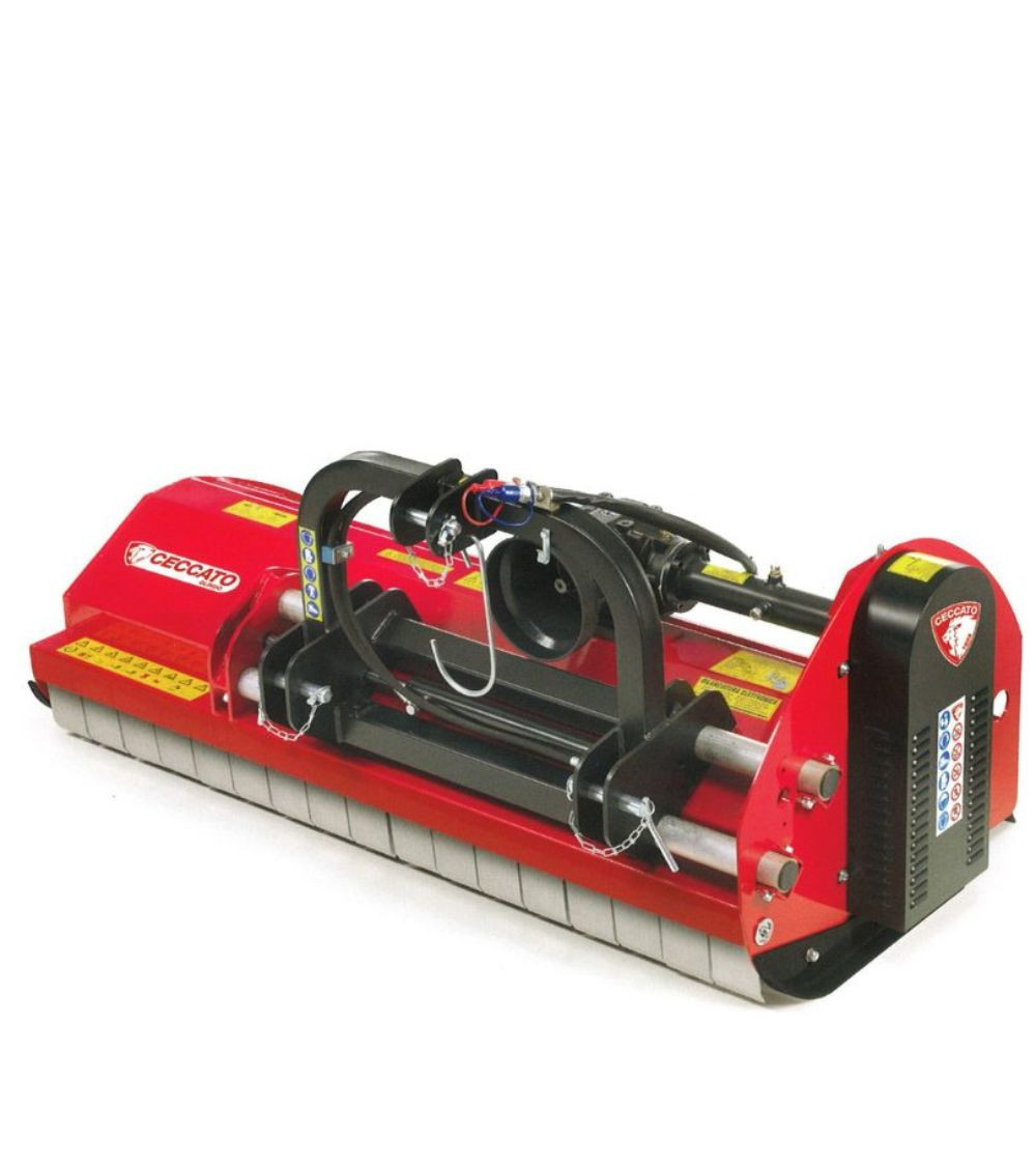 Desbrozadora de martillos hidráulica 160cm Ceccato 4T1600ID para tractor 40 - 70 CV
