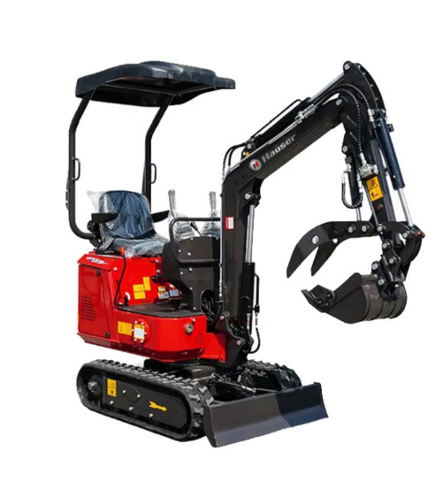 Mini Excavadoras Hauser XR10 13,5 CV Gasolina Giro lateral