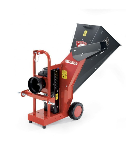 Biotrituradora Ceccato Olindo TRITONE TDF G Tractores + 18 CV 70 mm