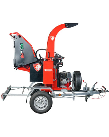Biotrituradora Ceccato Olindo SUPER MONSTER 390R Remolque Homologado 11,7 CV Honda Gasolina Hidráulica 120 mm