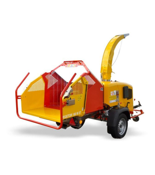 Biotrituradora sobre Remolque de carretera Rabaud VEGETOR 160 M KOHLER 25 CV Diesel 160 mm Sin Cinta