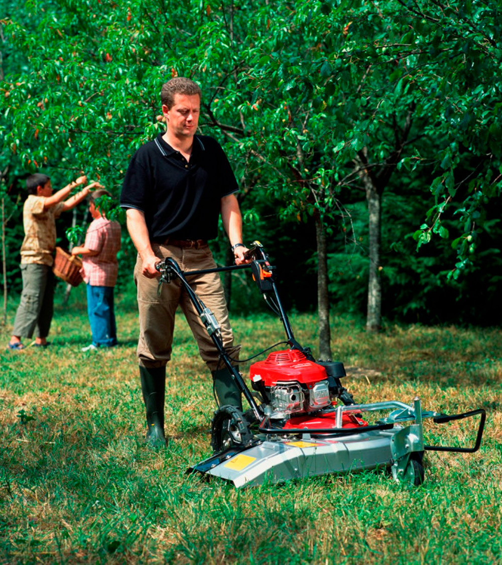 Desbrozadora de ruedas gasolina Honda UM 536 — 53CM 163CC