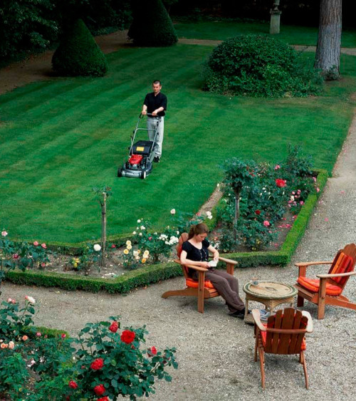 Cortacésped gasolina Honda HRH 536 QXE 163CC 53CM