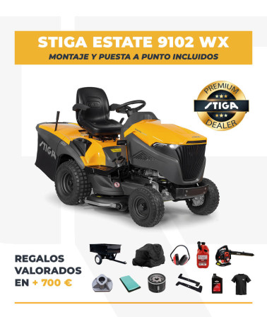 Tractor cortacésped 4x4 Stiga Estate 9102 WX 102cm 22HP Honda