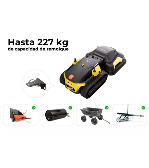 Robot cortacésped sin cables YARBO 25.000 m²
