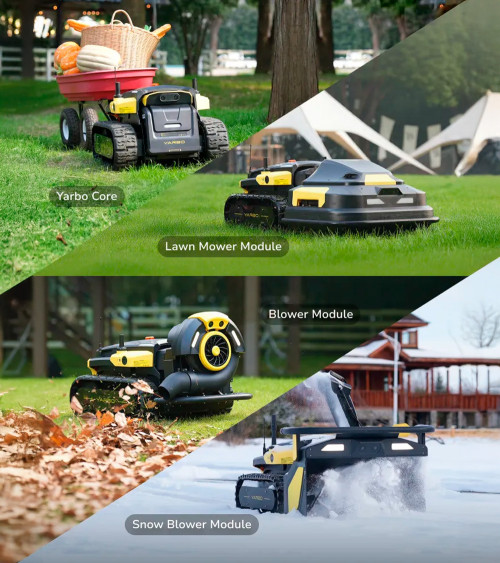 Robot cortacésped sin cables YARBO 25.000 m²