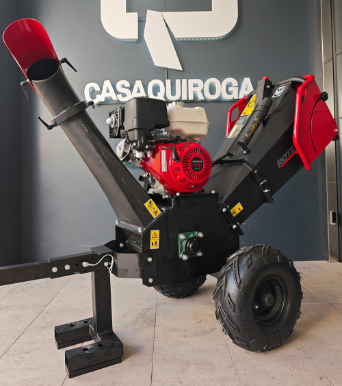 Biotrituradora Honda GX390 13HP Roteco 120mm remolcable