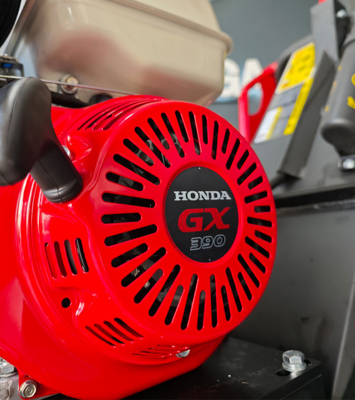 Biotrituradora Honda GX390 13HP Roteco 120mm remolcable
