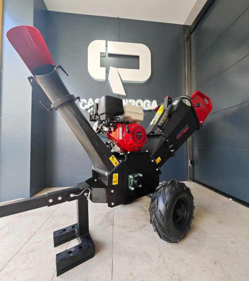 Biotrituradora Honda GX390 13HP Roteco 120mm remolcable