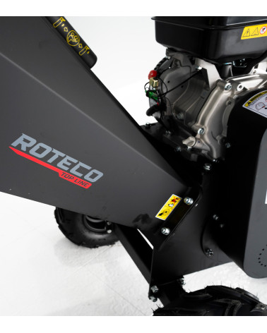 Biotrituradora Honda GX390 13HP Roteco 120mm remolcable