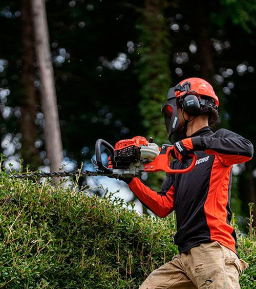 Cortasetos gasolina corte doble ECHO HC-2020 — 21,2cc 4,5kg 53cm