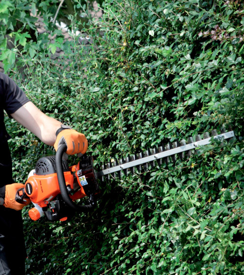 Cortasetos gasolina corte doble ECHO HCR-165ES — 21,2cc 5,1kg 64cm