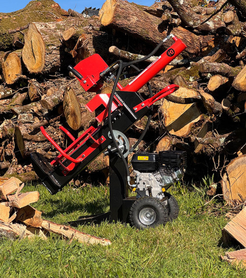 Astilladora leña 15 toneladas gasolina 2 velocidades y 3 posiciones Roteco TOP LINE