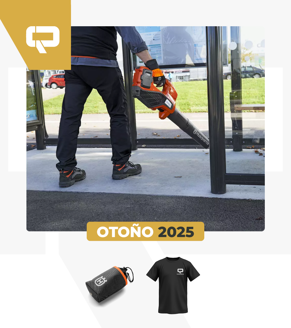 KIT Soplador hojas batería Husqvarna 525iB MARK II 17N 2,5KG + batería y cargador