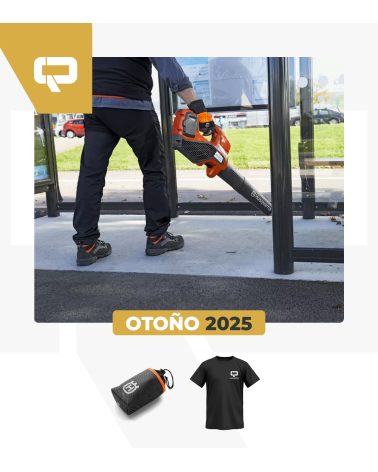 KIT Soplador hojas batería Husqvarna 525iB MARK II 17N 2,5KG + batería y cargador