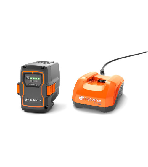 KIT Soplador de batería HUSQVARNA 530iB 36V 18N 2,7KG + batería y cargador