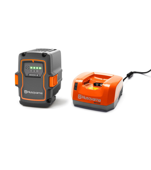 KIT Soplador hojas batería Husqvarna 525iB MARK II 17N 2,5KG + batería y cargador