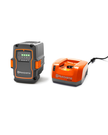 KIT Soplador hojas batería Husqvarna 525iB MARK II 17N 2,5KG + batería y cargador