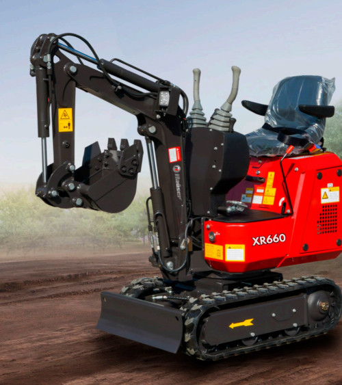 Excavadora de orugas gasolina Haüser XR660 270 CC