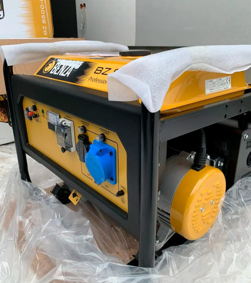 Generador gasolina Monofásico 8,5KVA 12CV — Benza BZS8500 AVR