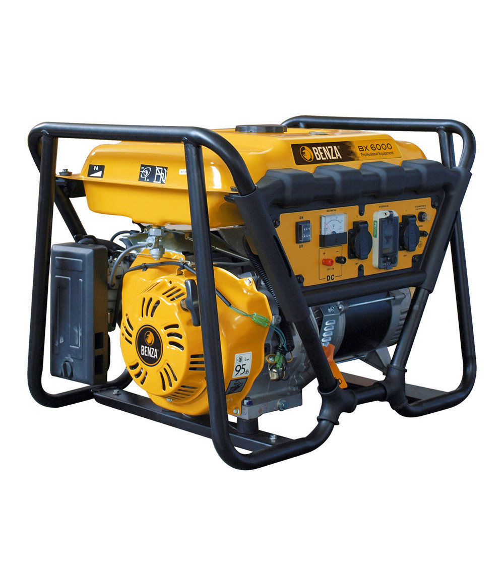 Generador gasolina Monofásico 6KW 11,5CV — Benza BX6000 AVR