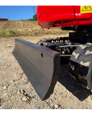 Mini Excavadora Kubota Hauser XR12-9 23HP Diesel Orugas retráctiles Mandos pilotados Giro lateral