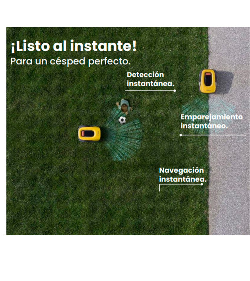 Robot cortacésped sin cable y sin antena STIGA A 6V 600 m²