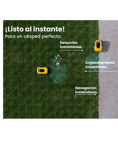 Robot cortacésped sin cable y sin antena STIGA A 6V 600 m²