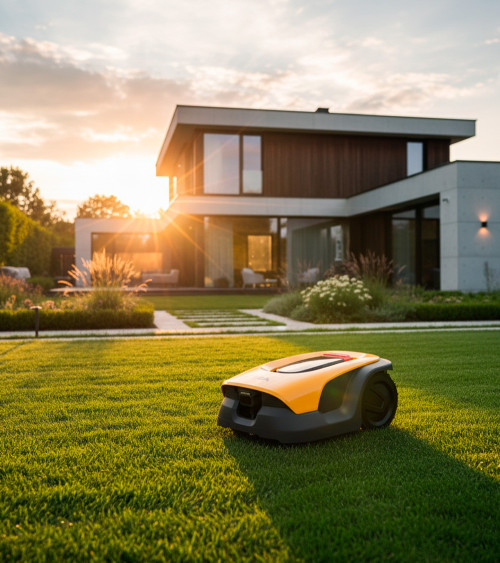 Robot cortacésped sin cables y sin antenas STIGA A 8V 800 m²