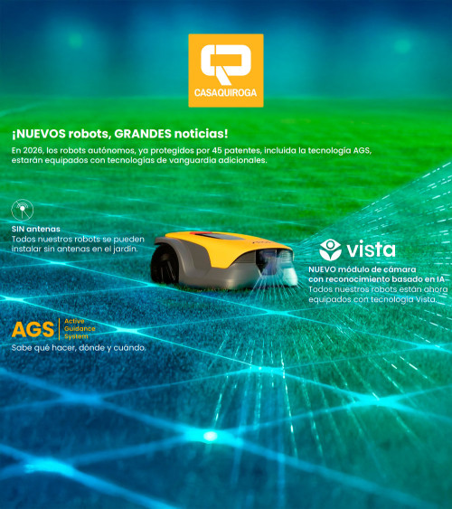 Robot cortacésped sin cables y sin antenas STIGA A 10V 1000 m²