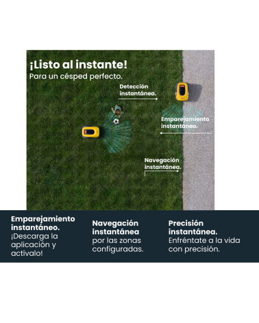 Robot cortacésped sin cable y sin antena STIGA A 50V 5000 m²