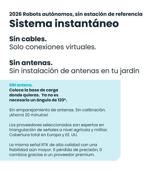 Robot cortacésped sin cable y sin antena STIGA A 50V 5000 m²