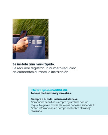 Robot cortacésped sin cable y sin antena STIGA A 140V 14.000 m²