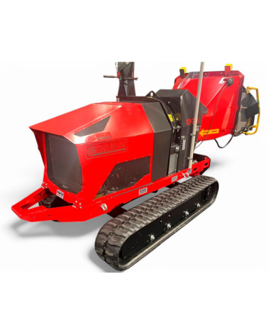Biotrituradora orugas profesional Gasolina 38HP 200MM Caravaggi CP-210 K TN