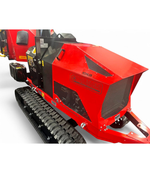 Biotrituradora orugas profesional Gasolina 38HP 200MM Caravaggi CP-210 K TN