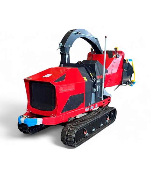 Biotrituradora orugas profesional Gasolina 38HP 200MM Caravaggi CP-210 K TN