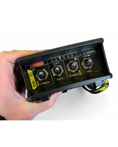 Biotrituradora orugas profesional Gasolina 38HP 200MM Caravaggi CP-210 K TN