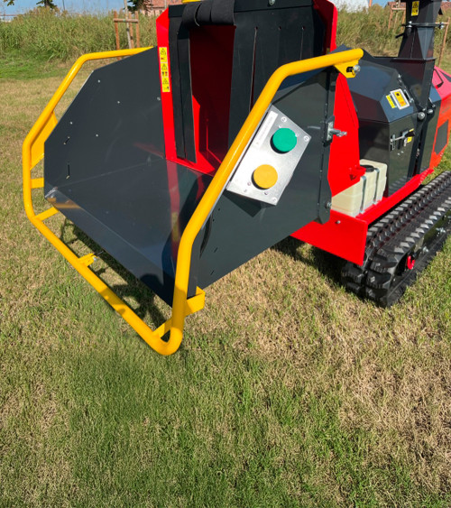 Biotrituradora orugas profesional Gasolina 38HP 200MM Caravaggi CP-210 K TN