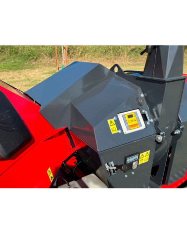 Biotrituradora orugas profesional Gasolina 38HP 200MM Caravaggi CP-210 K TN
