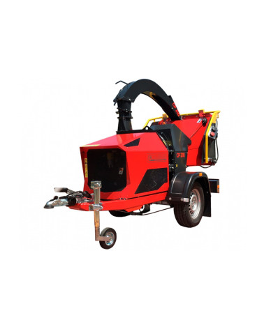 Biotrituradora profesional remolcable Caravaggi CP-210 Gasolina 38HP 210MM